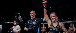 Tereza Bledá je českou nadějnou zápasnicí MMA