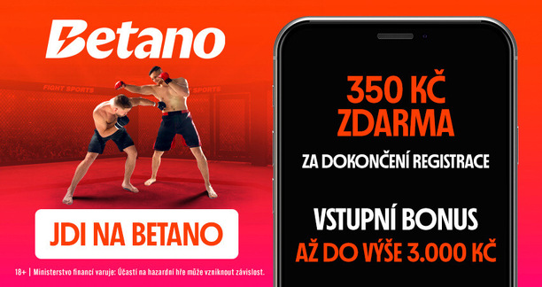 Betano bonus na bojové sporty