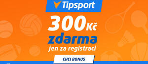 Vsaďte si u Tipsportu s bonusem 300 Kč