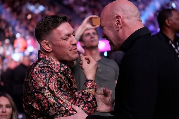 Conor McGregor a Dana White