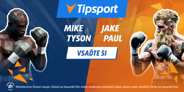 Vsaďte si na box Tyson vs Paul