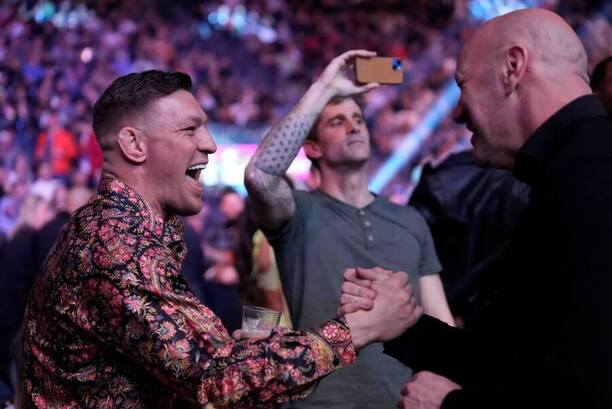 Conor McGregor a Dana White